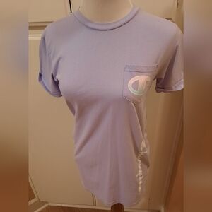 Champion purple long shirt with pockets